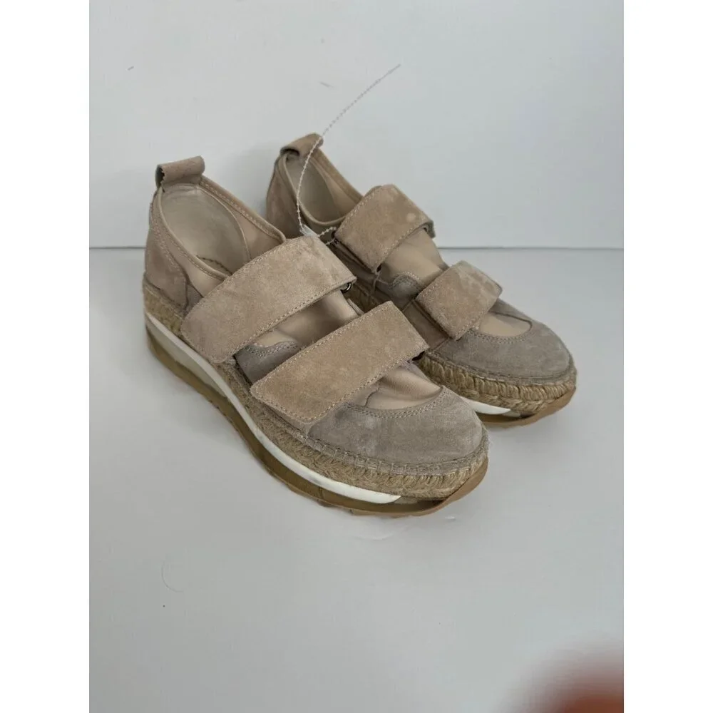 FREE PEOPLE Chapmin Double Take Sneakers EU 38 Ivory Combo - Picture 4 of 7